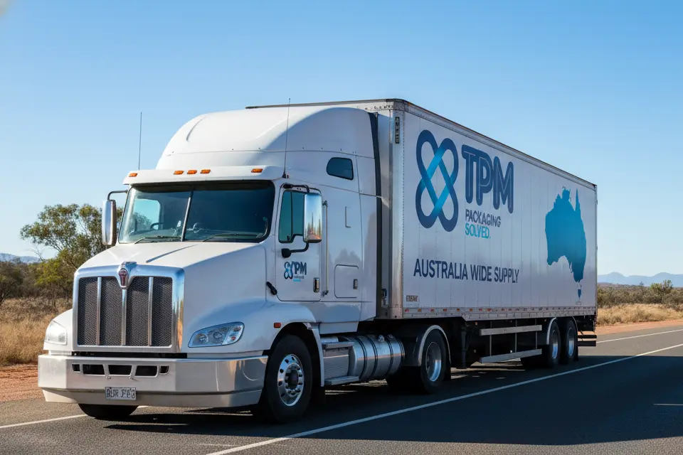 TPM Packaging delivery truck