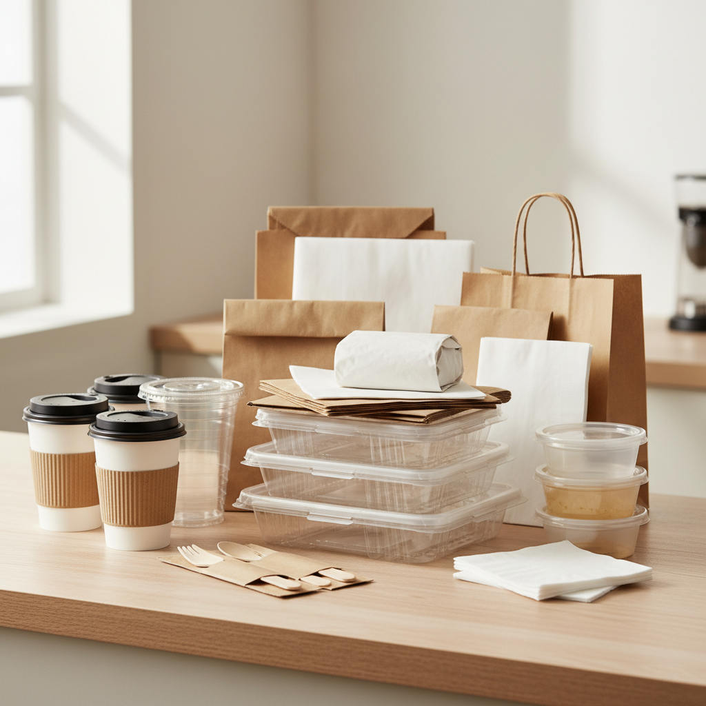 Eco-friendly takeaway packaging