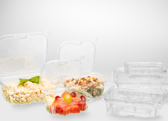 Clear food containers